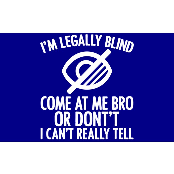 Blindness Humour Awareness Visually Impaired People Gift Bumper Sticker