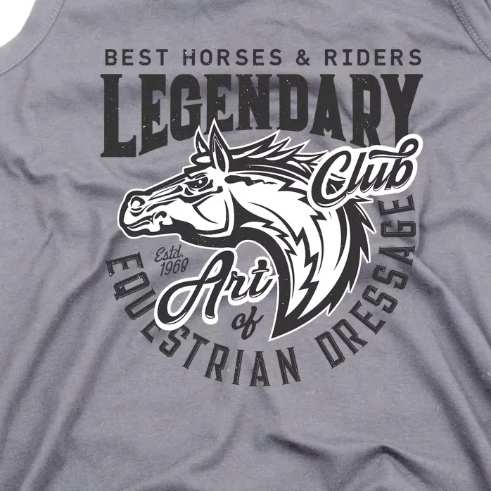 Best Horses And Rider Equestrian Dressage Tank Top