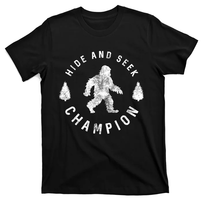 Bigfoot Hide And Seek Champion T-Shirt