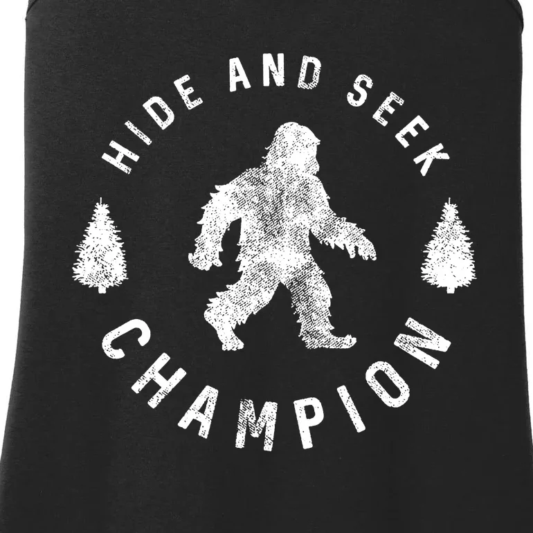 Bigfoot Hide And Seek Champion Ladies Essential Tank