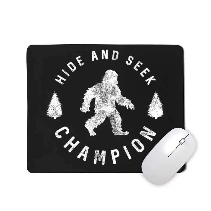 Bigfoot Hide And Seek Champion Mousepad