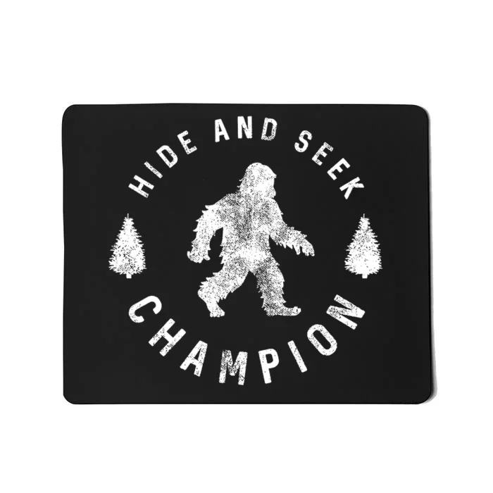 Bigfoot Hide And Seek Champion Mousepad