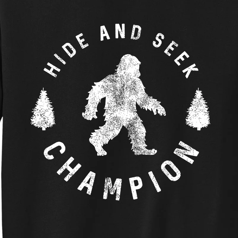 Bigfoot Hide And Seek Champion Tall Sweatshirt