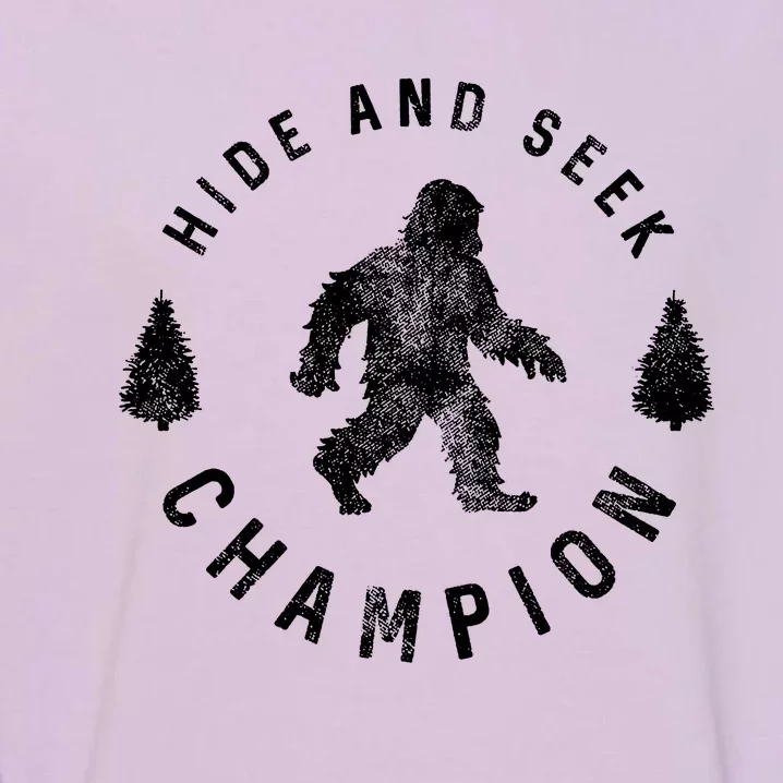 Bigfoot Hide And Seek Champion Garment-Dyed Sweatshirt