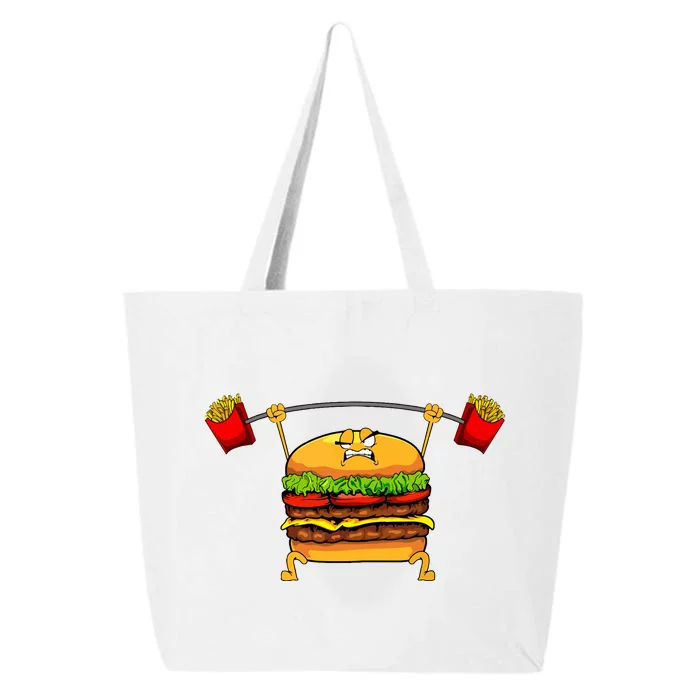 Best Hamburger Art Women Cheeseburger Fast Food Lovers 25L Jumbo Tote