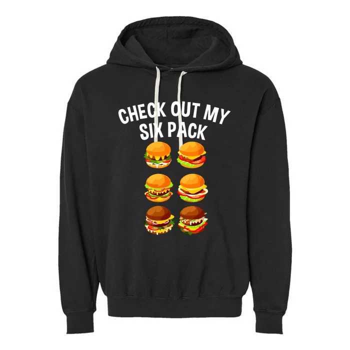 Best Hamburger Art Women Fast Food Cheeseburger Lovers Garment-Dyed Fleece Hoodie