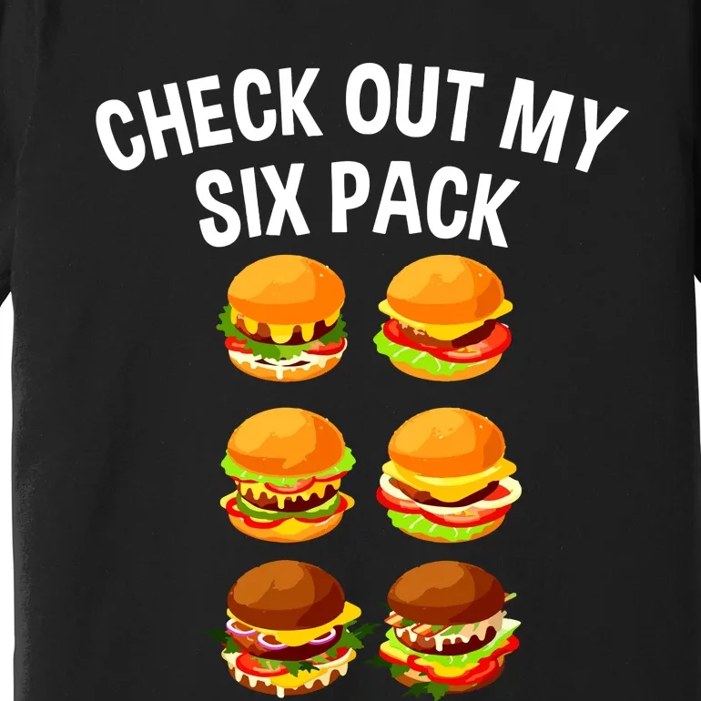 Best Hamburger Art Women Fast Food Cheeseburger Lovers Premium T-Shirt