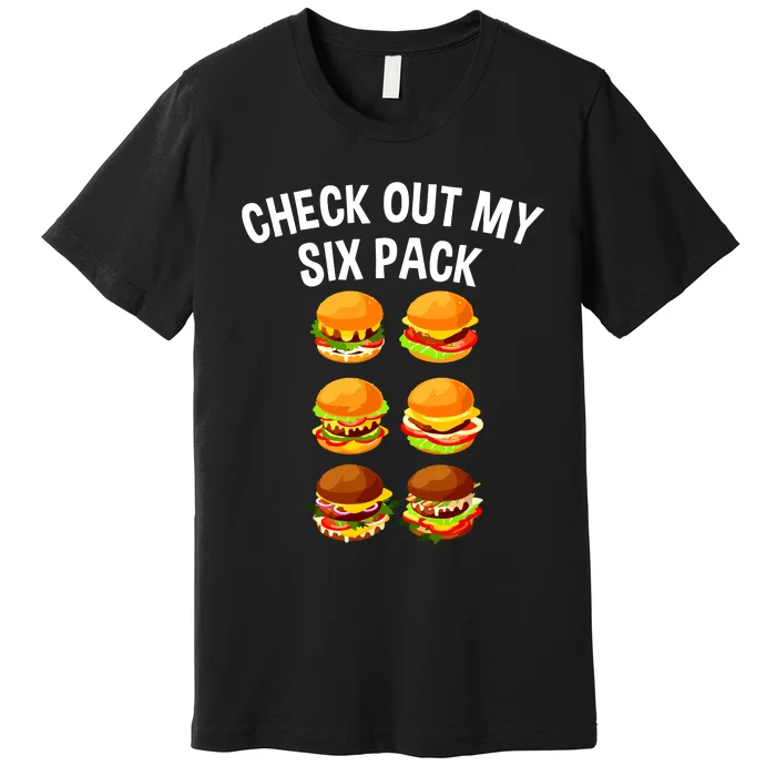 Best Hamburger Art Women Fast Food Cheeseburger Lovers Premium T-Shirt