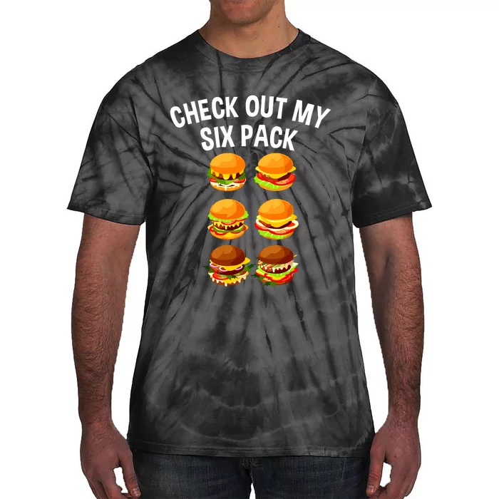 Best Hamburger Art Women Fast Food Cheeseburger Lovers Tie-Dye T-Shirt