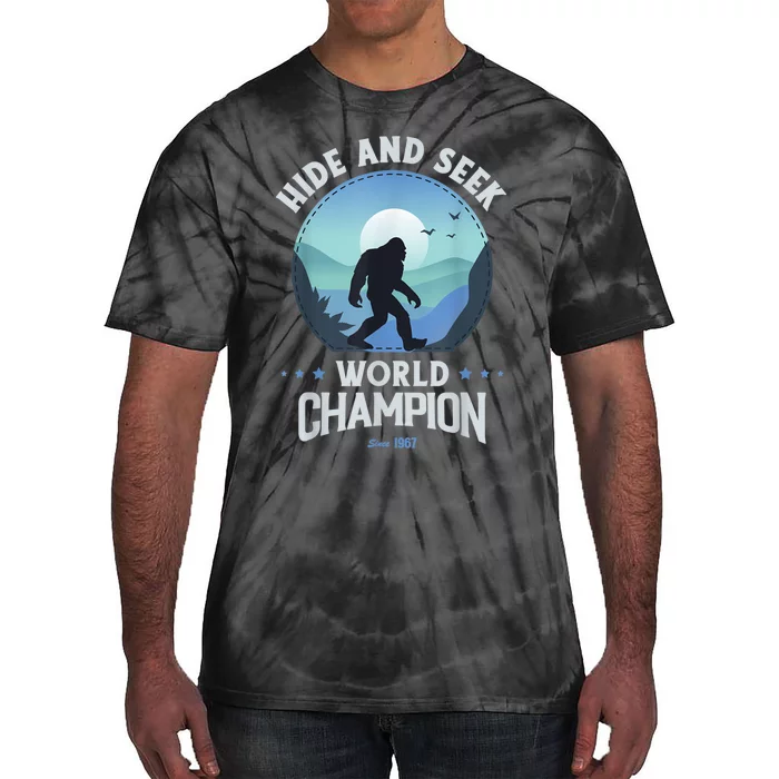 Bigfoot Hide And Seek Bigfoot Hide And Seek Champion Tie-Dye T-Shirt