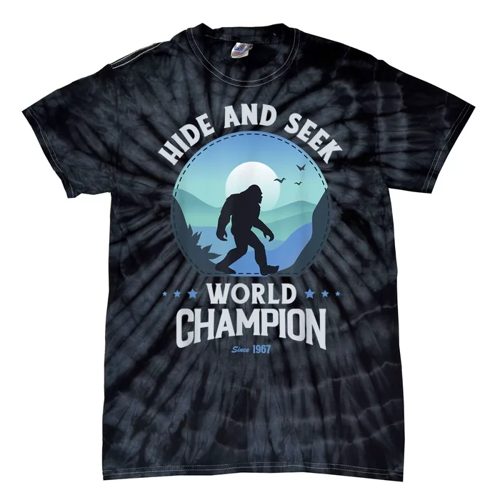 Bigfoot Hide And Seek Bigfoot Hide And Seek Champion Tie-Dye T-Shirt