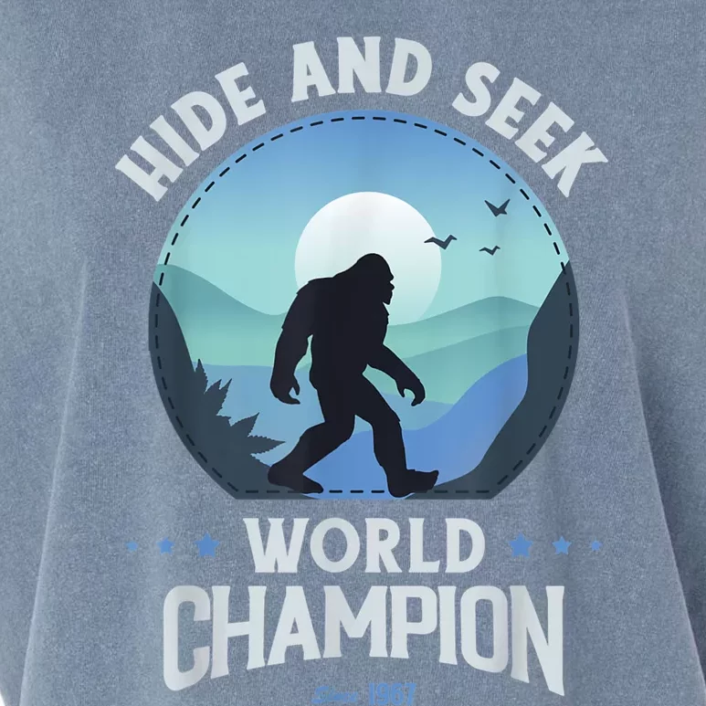 Bigfoot Hide And Seek Bigfoot Hide And Seek Champion Garment-Dyed Women's Muscle Tee