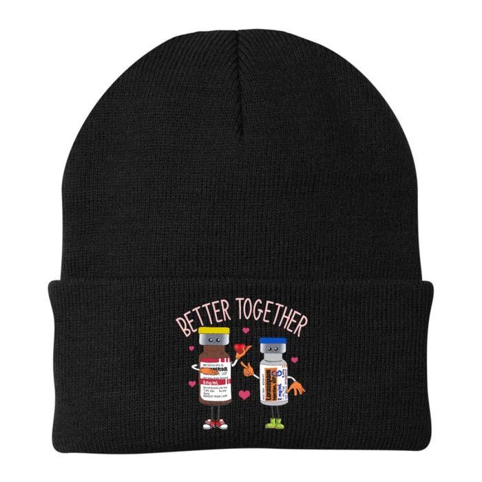 Bettertogether Haldol Ativan Icu Nurse ValentineS Day Knit Cap Winter Beanie