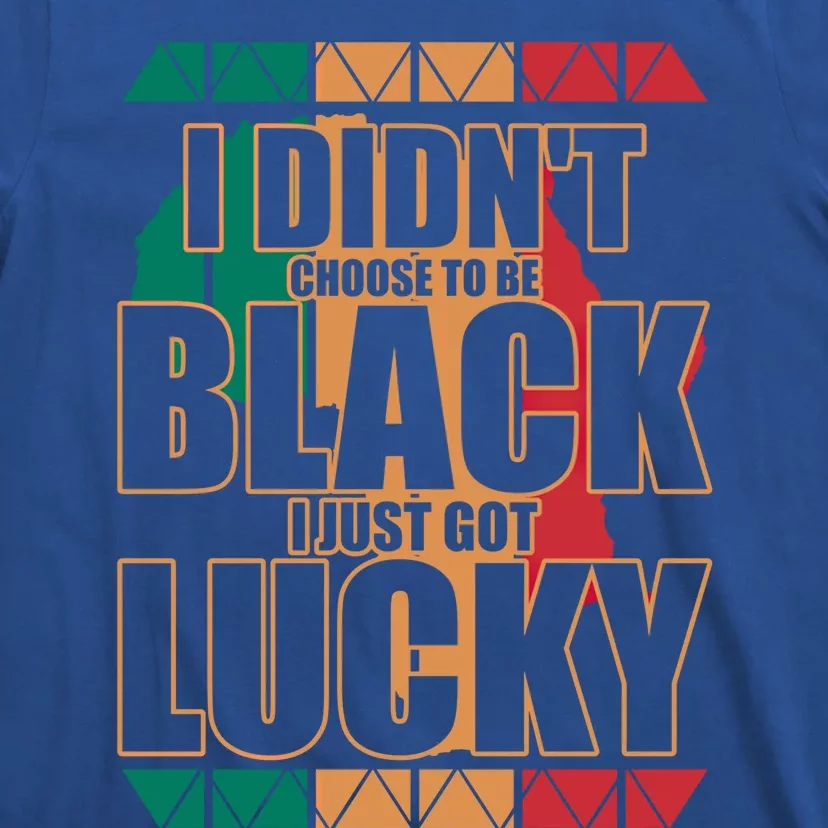 Black History And Support Mont Fun Quote Gift T-Shirt