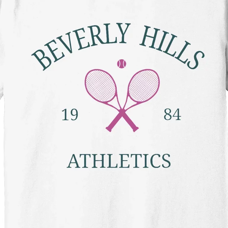 Beverly Hills Athletics California Tennis Club Racquet Prep Premium T-Shirt