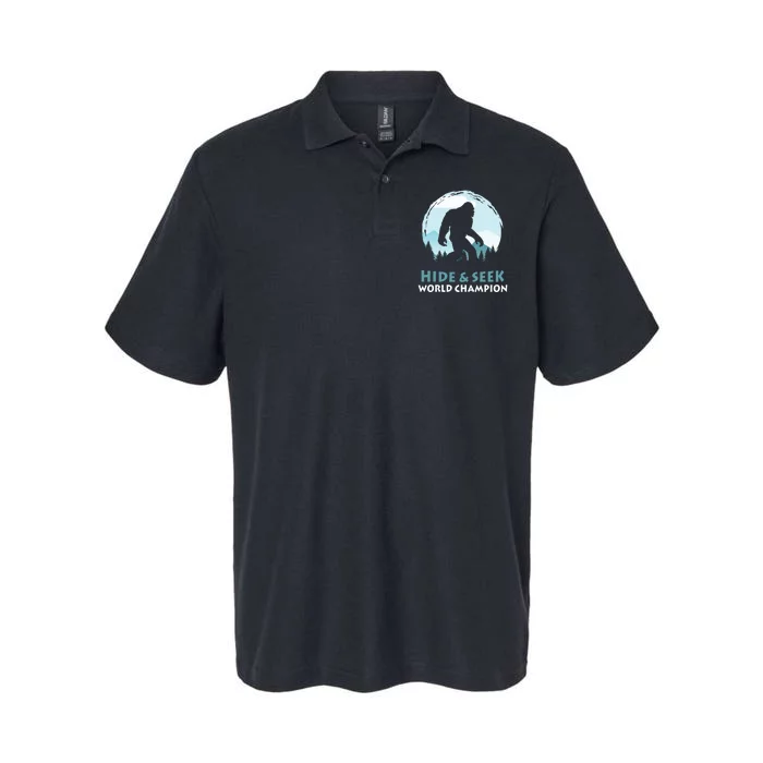 Bigfoot Hide And Seek Champion Softstyle Adult Sport Polo