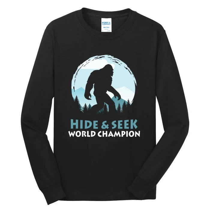 Bigfoot Hide And Seek Champion Tall Long Sleeve T-Shirt