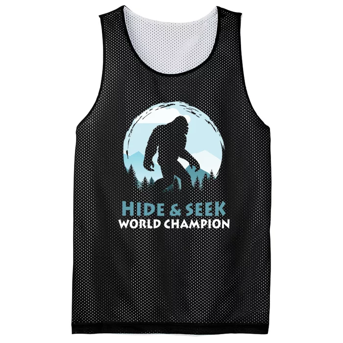 Bigfoot Hide And Seek Champion Mesh Reversible Basketball Jersey Tank