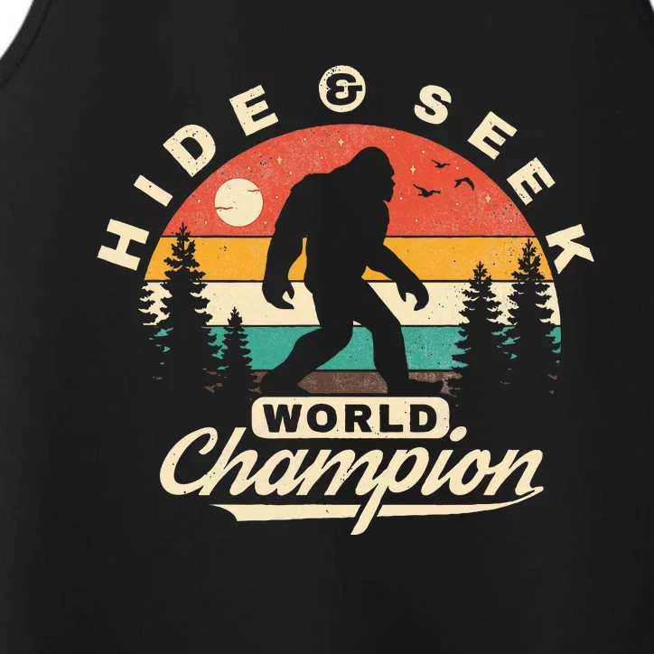 Bigfoot Hide And Seek World Champion Sasquatch Performance Tank