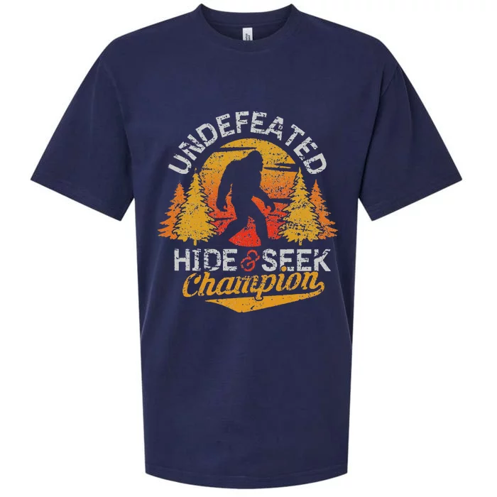 Bigfoot Hide and Seek Champion Sasquatch Sueded Cloud Jersey T-Shirt