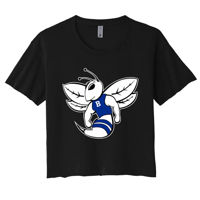 Bryant Hornets Women's Crop Top Tee