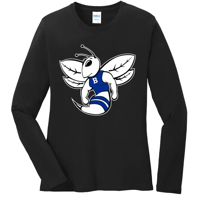 Bryant Hornets Ladies Long Sleeve Shirt