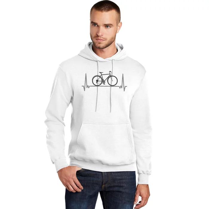 Bicycle Heartbeat Hoodie