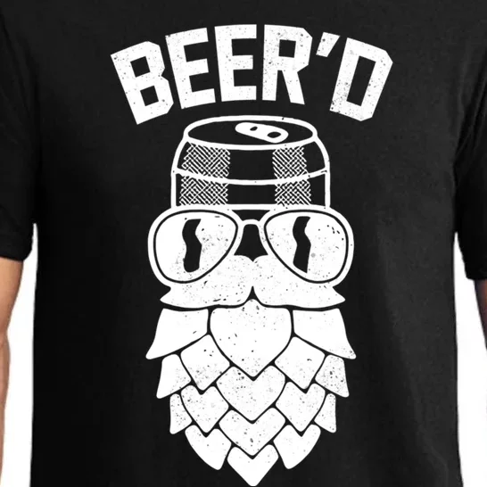 BeerD Hop Beard For Beer Ers Costume Great Gift Pajama Set