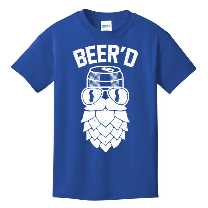 BeerD Hop Beard For Beer Ers Costume Great Gift Kids T-Shirt