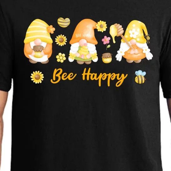 Bee Happy Beekeeping Honey Bee Gnome Gift Pajama Set