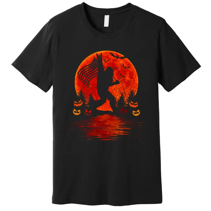 Bigfoot Halloween Premium T-Shirt