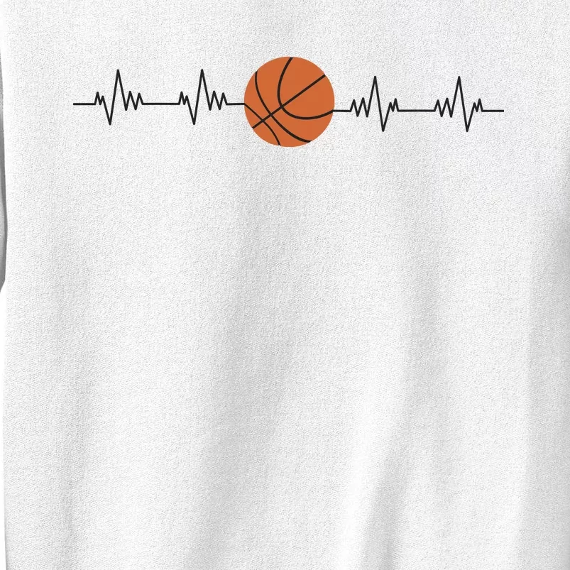 Basketball Heartbeat Sweatshirt