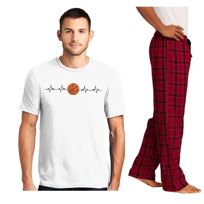 Basketball Heartbeat Pajama Set