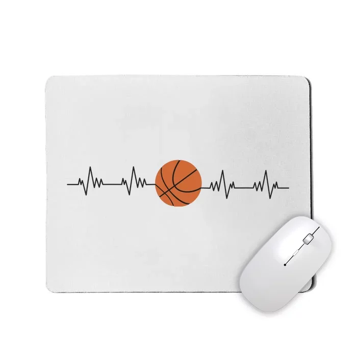 Basketball Heartbeat Mousepad