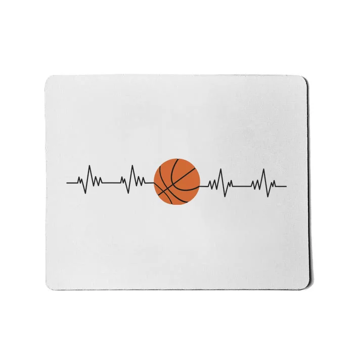 Basketball Heartbeat Mousepad