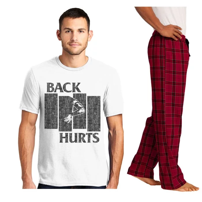 Back Hurts Pajama Set