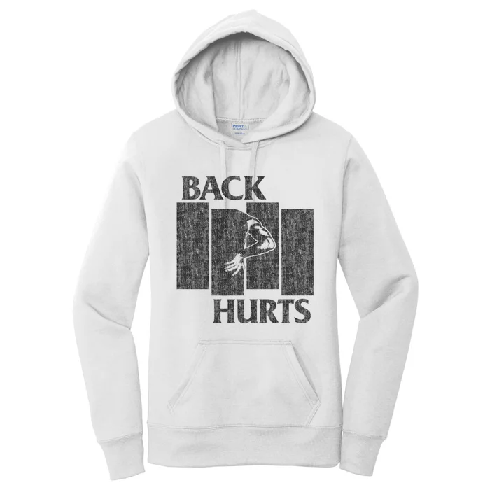 Back Hurts Women's Pullover Hoodie