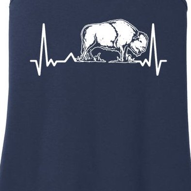 Bison Heartbeat Buffalo Ladies Essential Tank