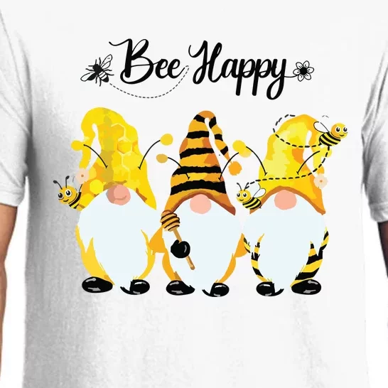 Bee Happy Bee Gnome Spring Pajama Set