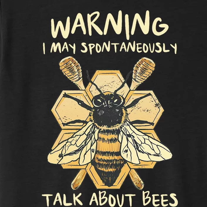 Bee Honeycomb Beekeeper Apiarist Funny Beekeeping Lover ChromaSoft Performance T-Shirt