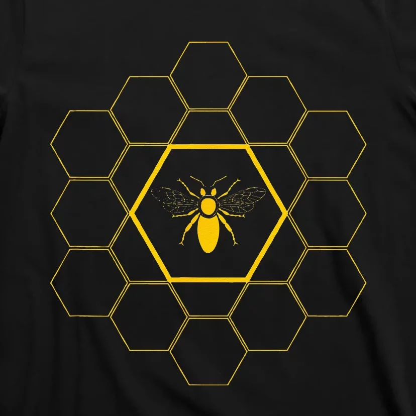 Bee Honeycomb Beekeeper Beekeeping T-Shirt