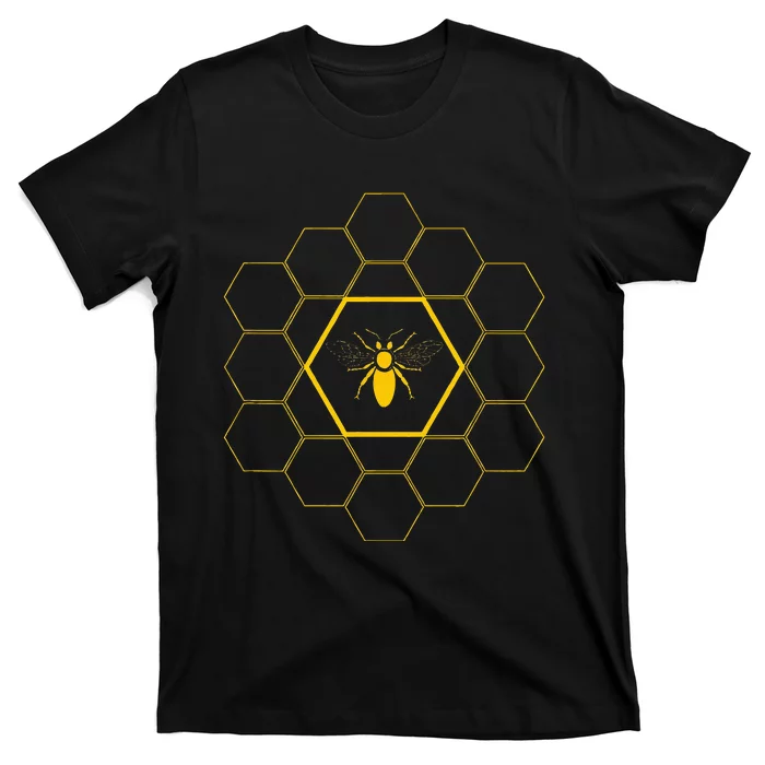 Bee Honeycomb Beekeeper Beekeeping T-Shirt