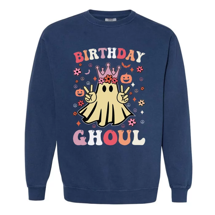 Birthday Halloween Garment-Dyed Sweatshirt