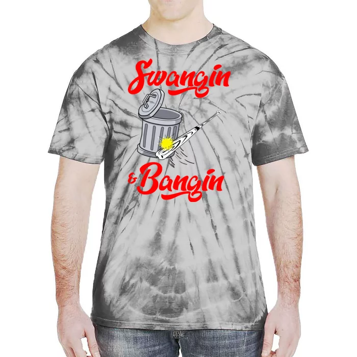 Bangin Houston Baseball Team Tie-Dye T-Shirt