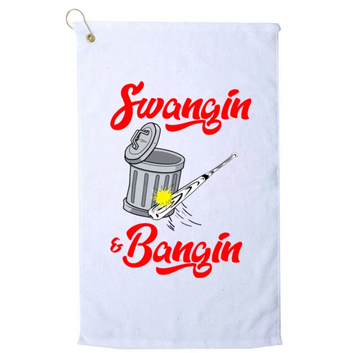 Bangin Houston Baseball Team Platinum Collection Golf Towel