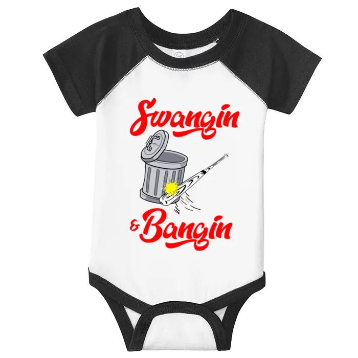 Bangin Houston Baseball Team Infant Baby Jersey Bodysuit