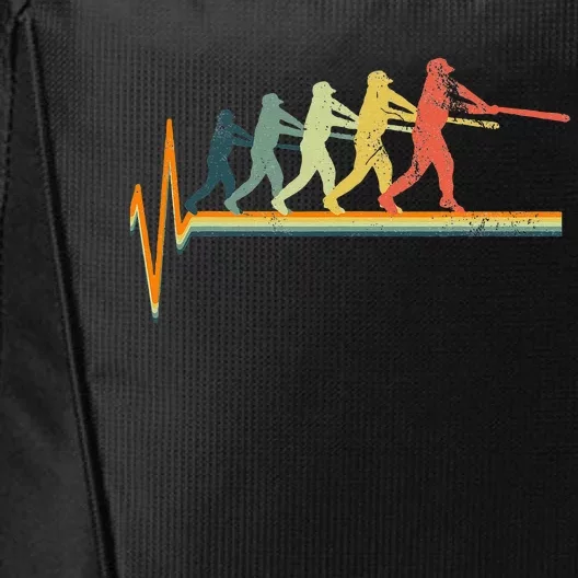 Baseball Heartbeat City Backpack