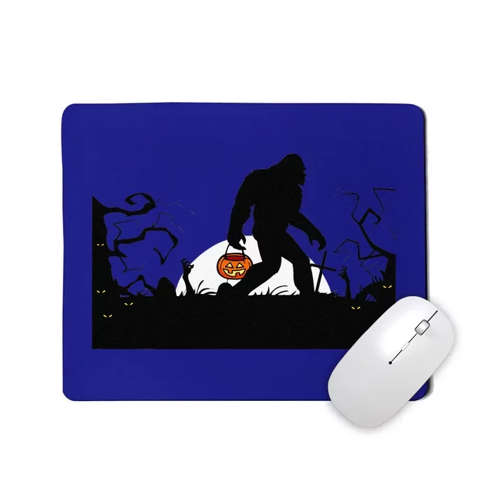 Bigfoot Halloween Bigfoot Lover Mousepad