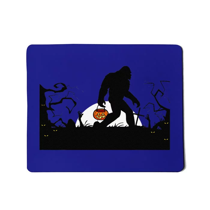 Bigfoot Halloween Bigfoot Lover Mousepad