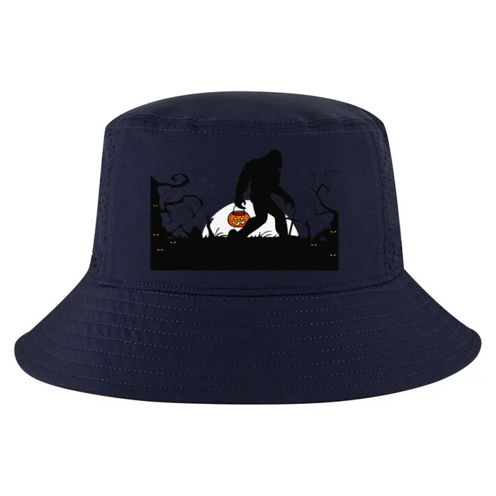 Bigfoot Halloween Bigfoot Lover Cool Comfort Performance Bucket Hat